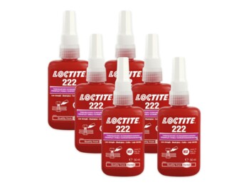 Loctite 222 - 50 ml, nízkopevnostný zaisťovač závitov 