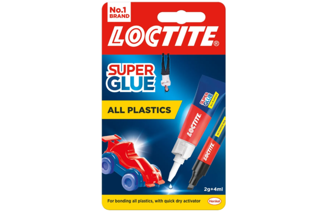 Loctite Super Bond All Plastics - 2 g + 4 ml