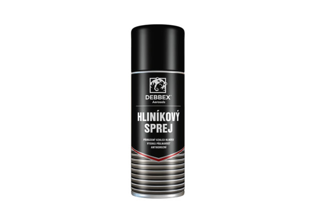 Hliníkový sprej 400 ml aerosólový sprej